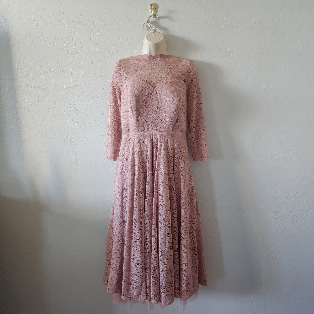 TORRID lace midi dress, size 10, NWT